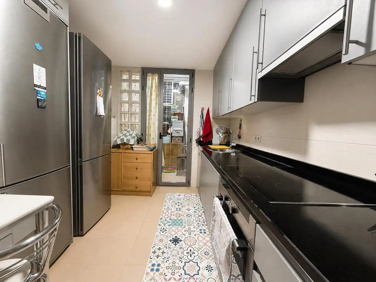 Kitchen of Flat for sale in Madrid  with Air Conditioner, Heating and Parquet flooring