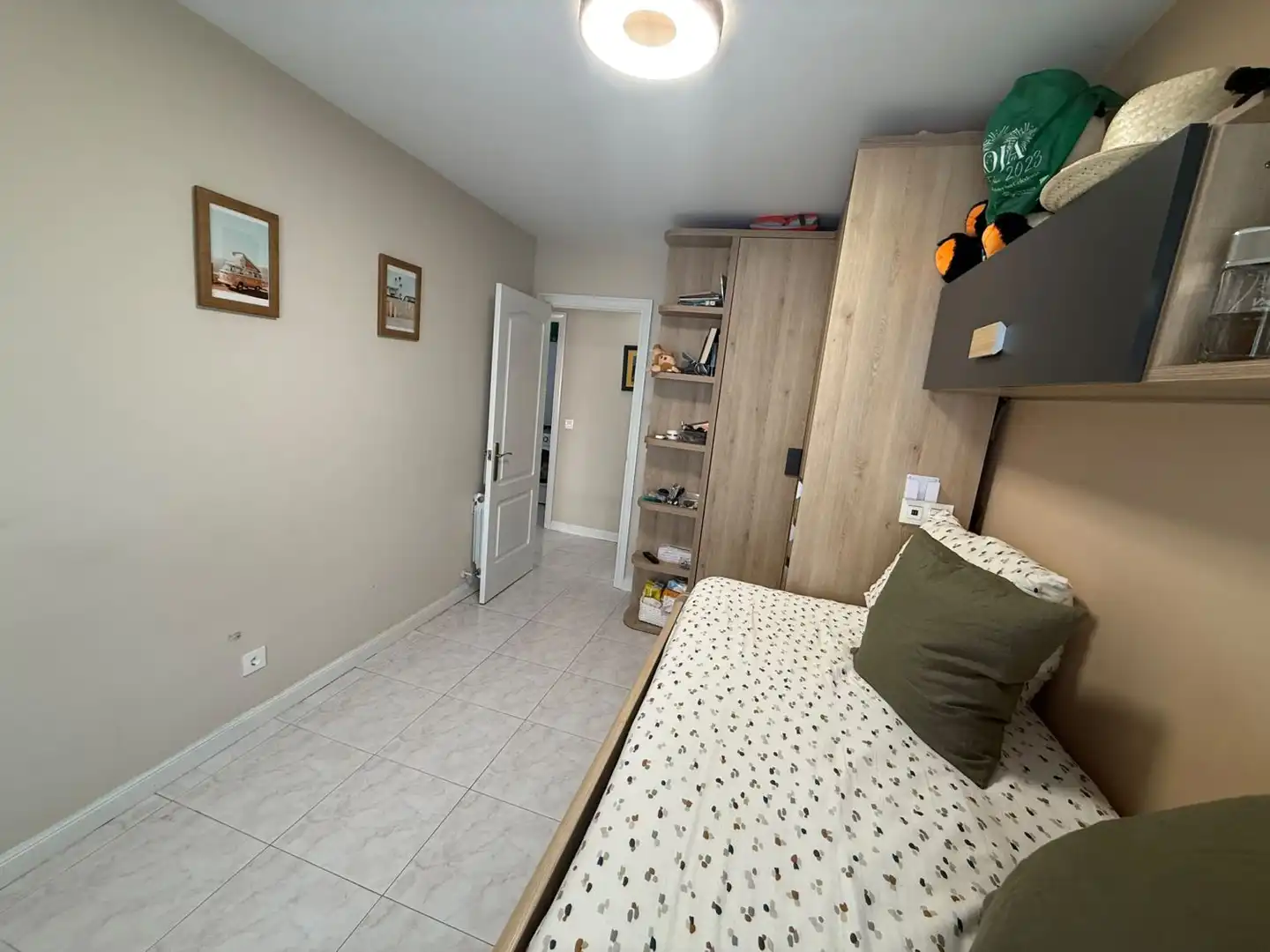 Schlafzimmer von Wohnung zum Verkauf in Noja mit Heizung, Terrasse und Abstellraum