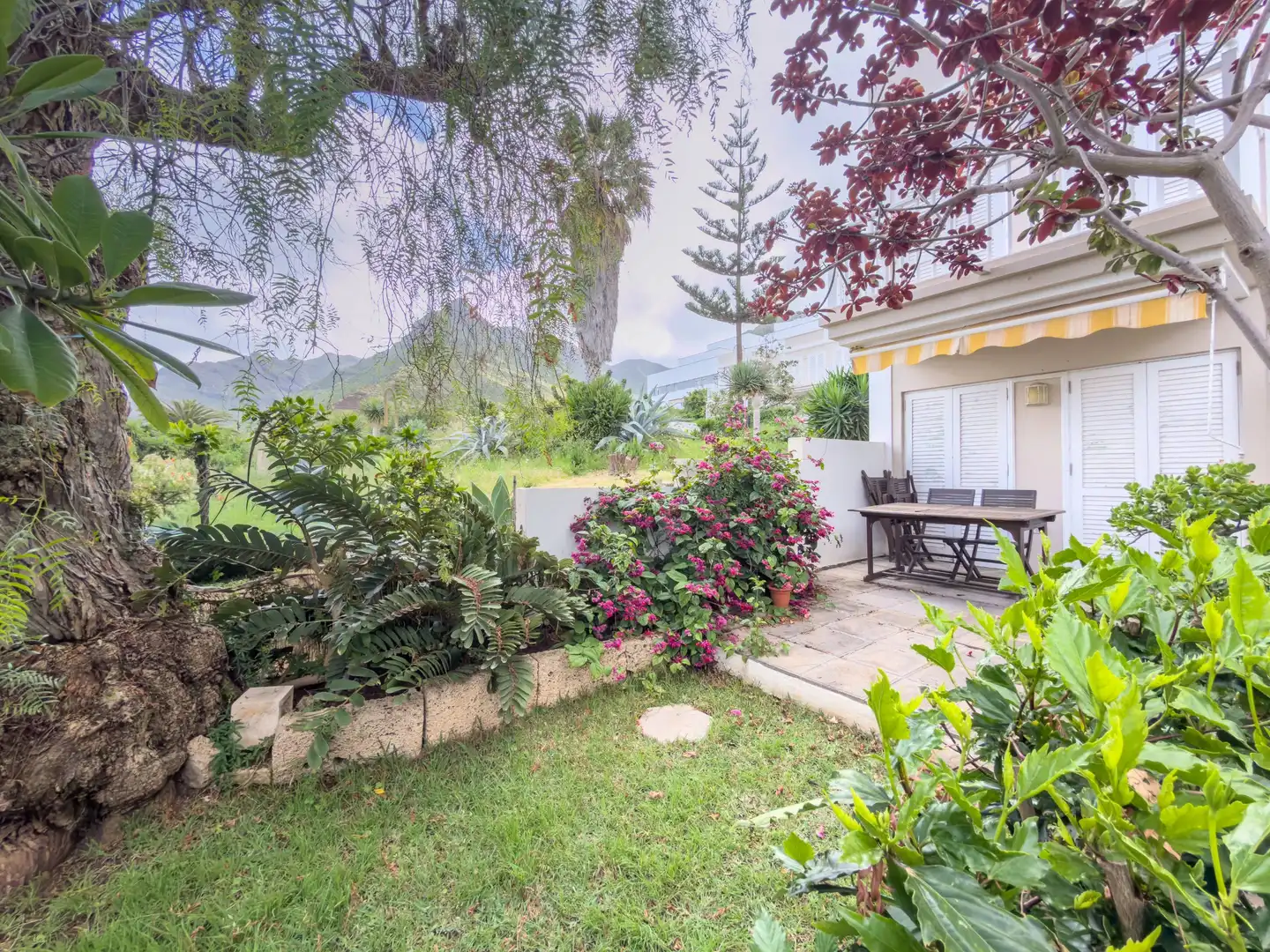 Jardín de Casa adosada en venta en San Cristóbal de la Laguna