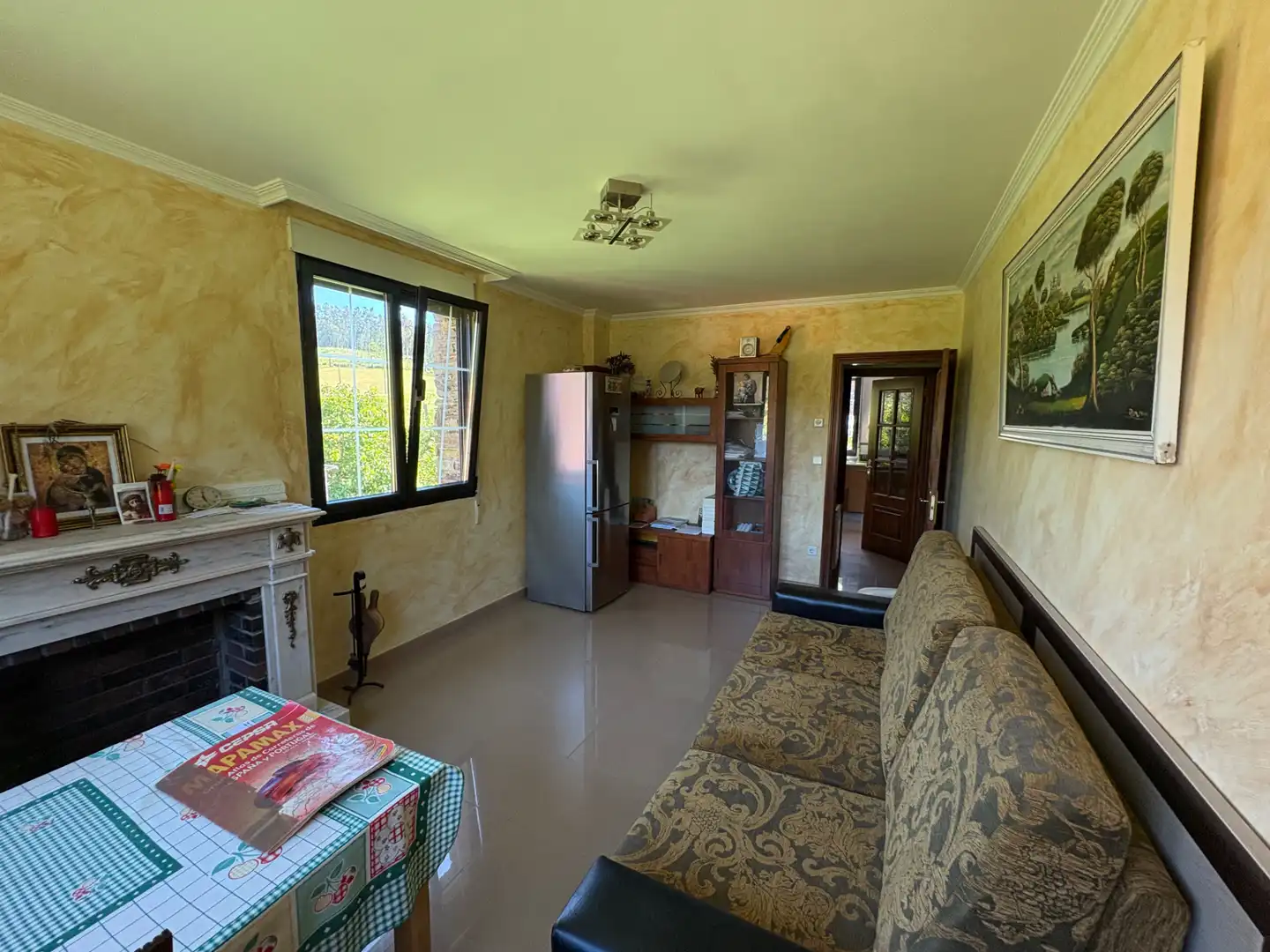 Sala de estar de Casa o chalet en venta en Cedeira con Calefacción, Jardín privado y Horno