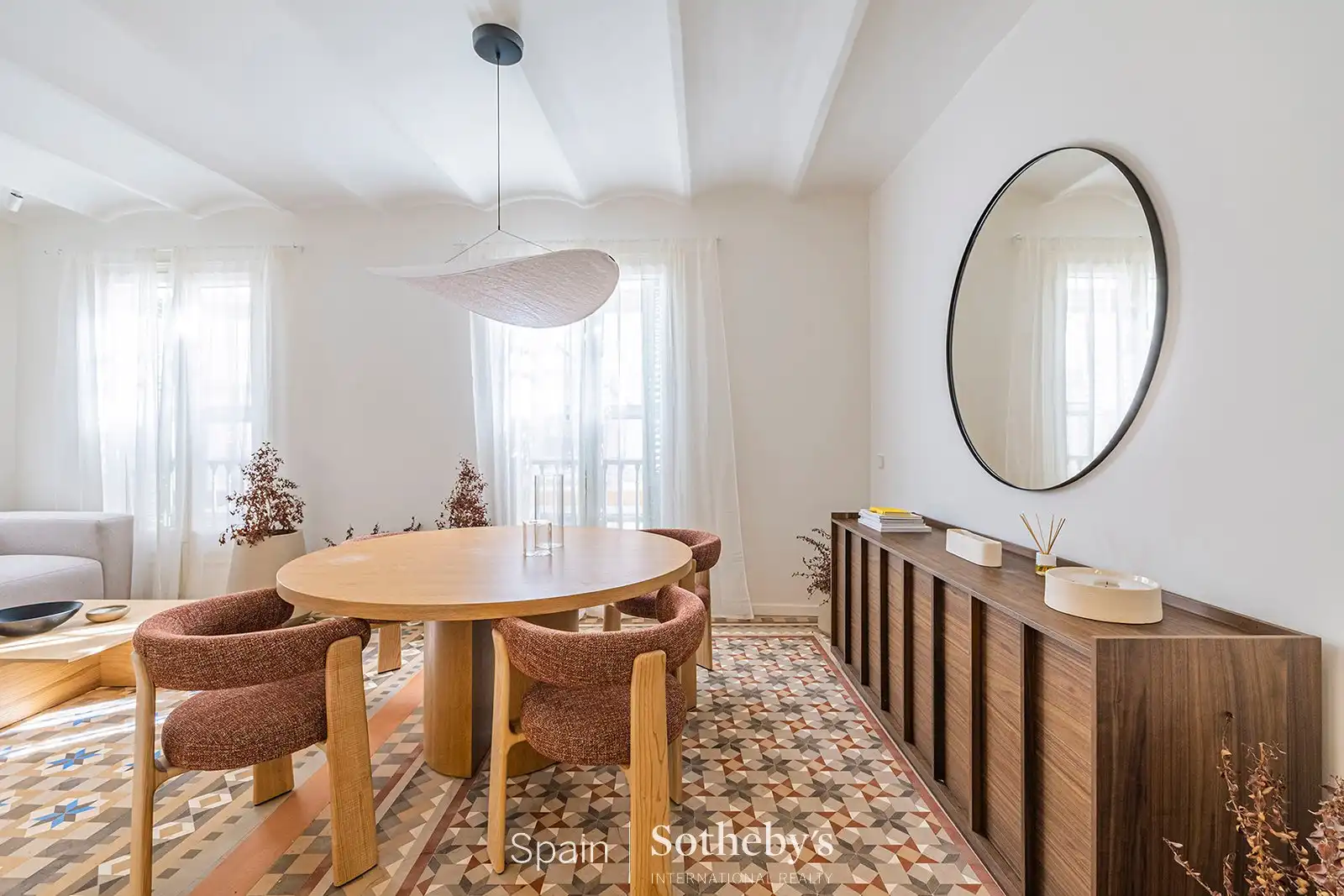 Dining room of Apartments for sale in Barcelona  with Air Conditioner and Heating