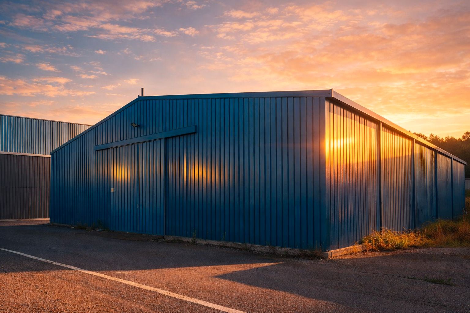 Außenansicht von Fabrikhallen zur Miete in Marina de Cudeyo