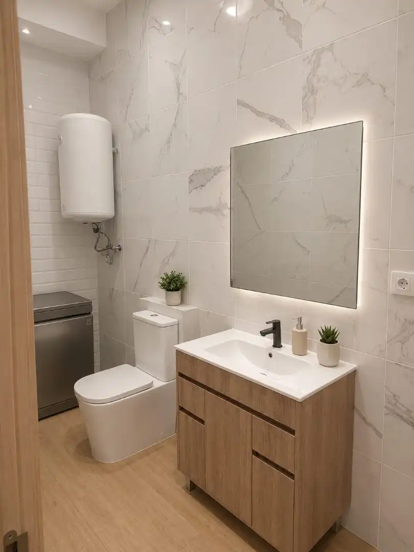 Bathroom of Flat for rent in El Prat de Llobregat  with Oven