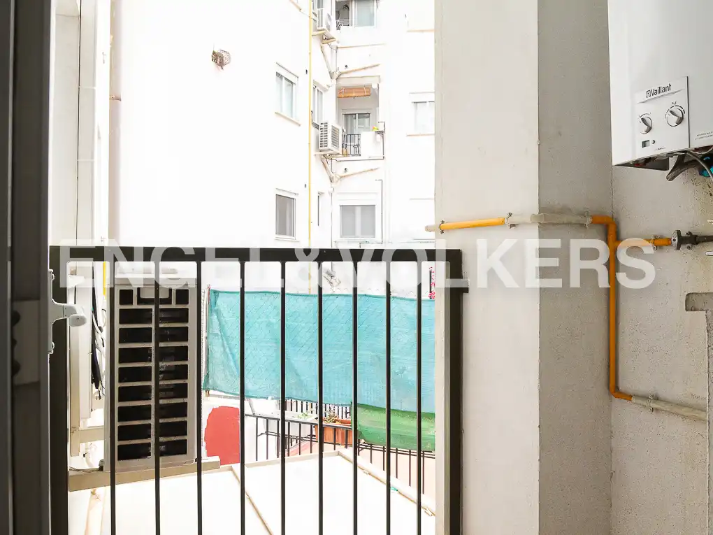 Terrasse von Wohnung zur Miete in Valencia mit Klimaanlage, Heizung und Balkon