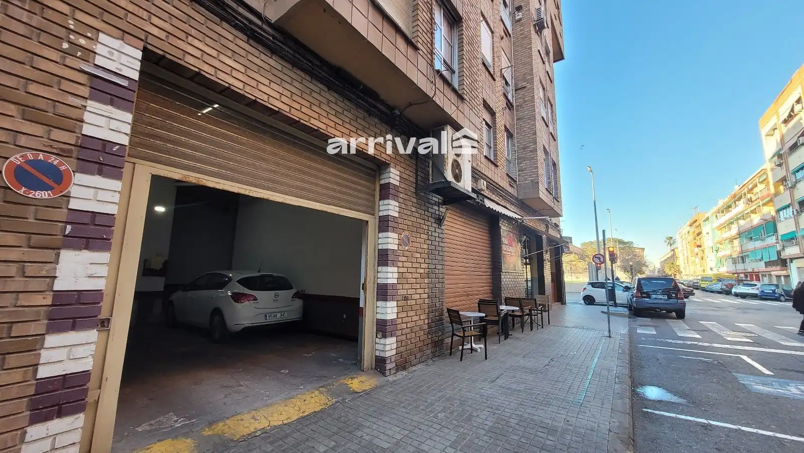 Vista exterior de Garatge en venda en Valencia