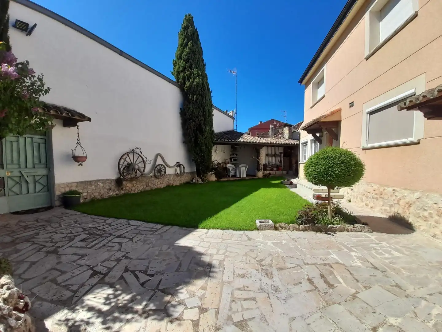 Jardín de Casa o chalet en venta en Zaratán con Calefacción, Jardín privado y Terraza