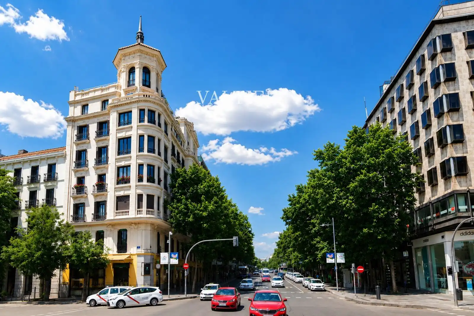 Exterior view of Flat for rent in Madrid  with Air Conditioner
