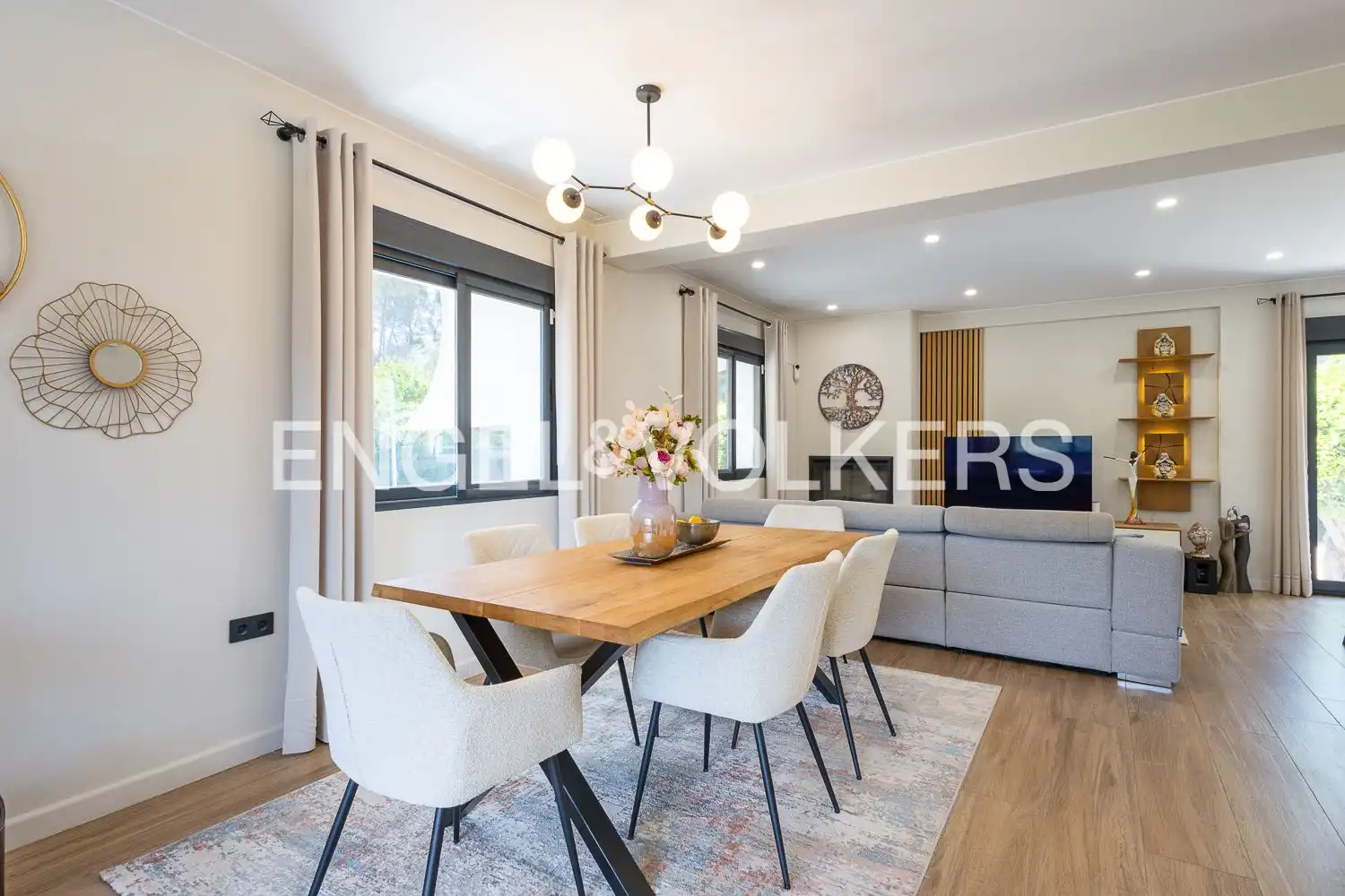 Comedor de Casa o chalet en venta en Carcaixent con Aire acondicionado, Calefacción y Jardín privado