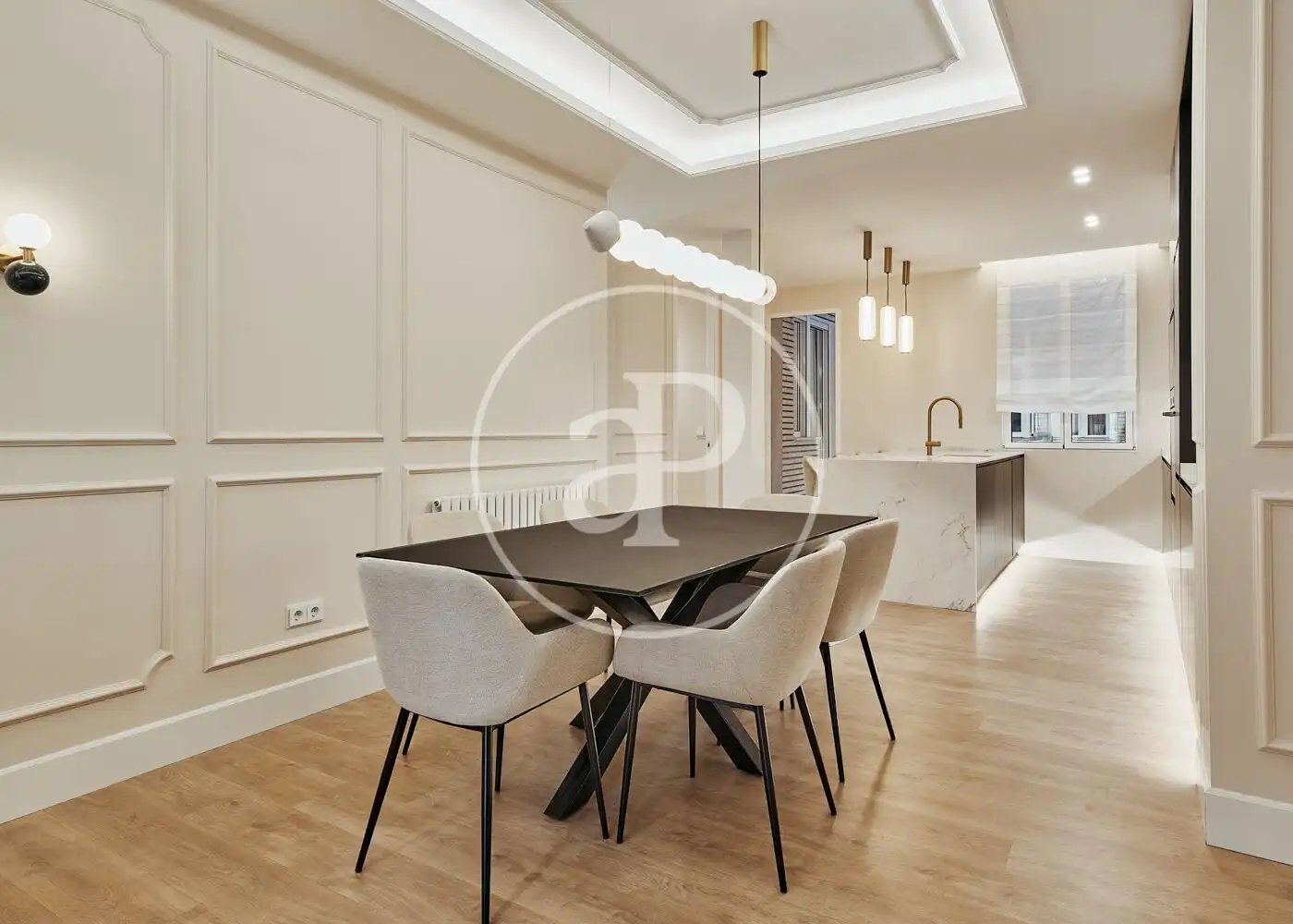 Esszimmer von Wohnung zum Verkauf in Madrid mit Klimaanlage, Heizung und Terrasse