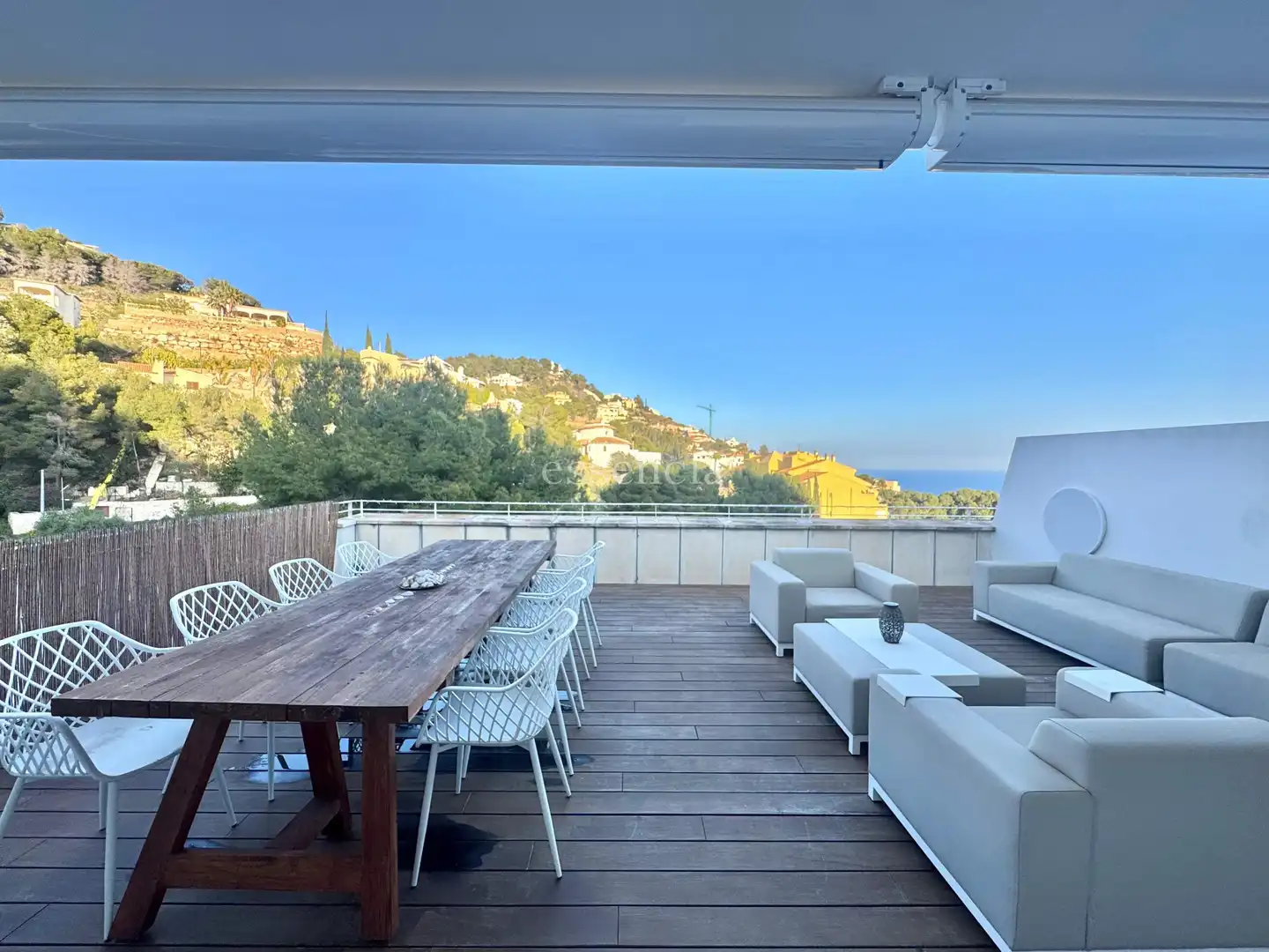 Terraza de Apartamento en venta en Altea con Amueblado y Piscina comunitaria