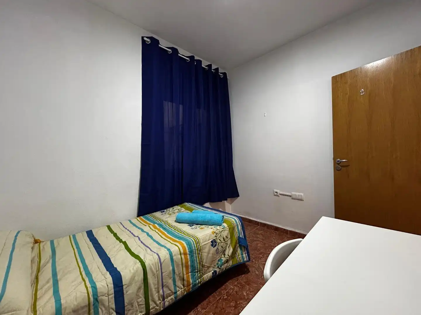 Schlafzimmer von Erdgeschoss zur Miete in Murcia mit Klimaanlage und Möbliert