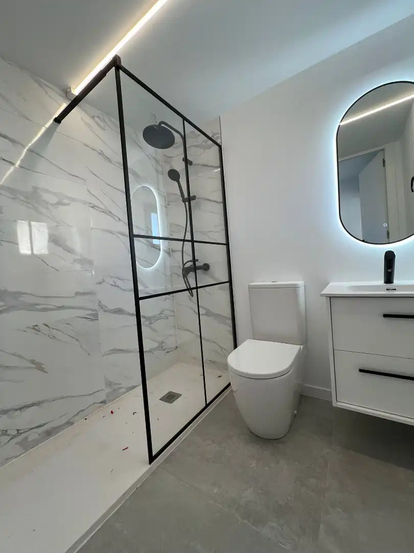 Baño de Planta baja en venta en Ses Salines con Aire acondicionado, Calefacción y Terraza
