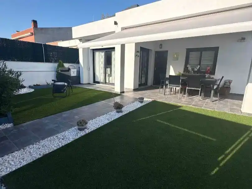 Terrace of Flat for sale in Cunit  with Air Conditioner, Private garden and Parquet flooring
