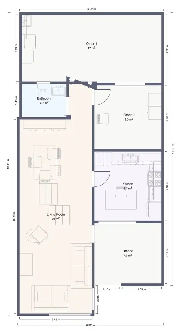 Casa adosada en venta en San Juan de la Rambla con Terraza