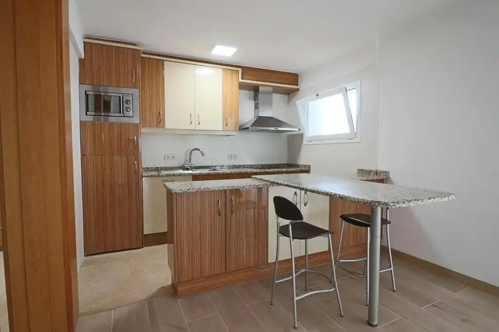 Kitchen of Attic for sale in Empuriabrava  with Air Conditioner
