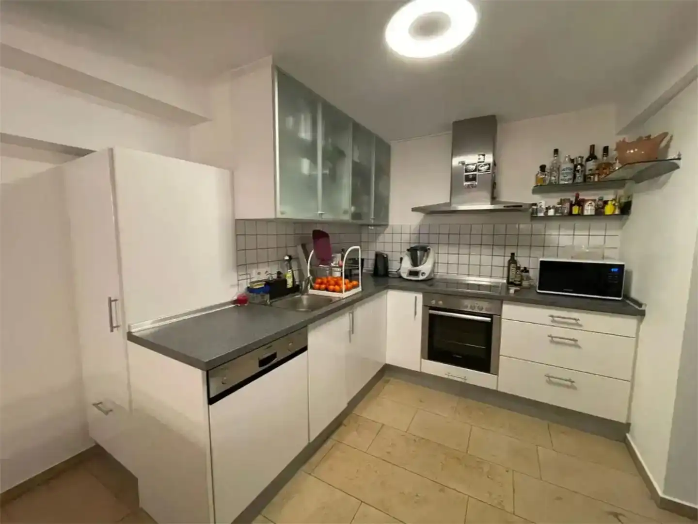 Cocina de Apartamento de alquiler en El Pla del Real