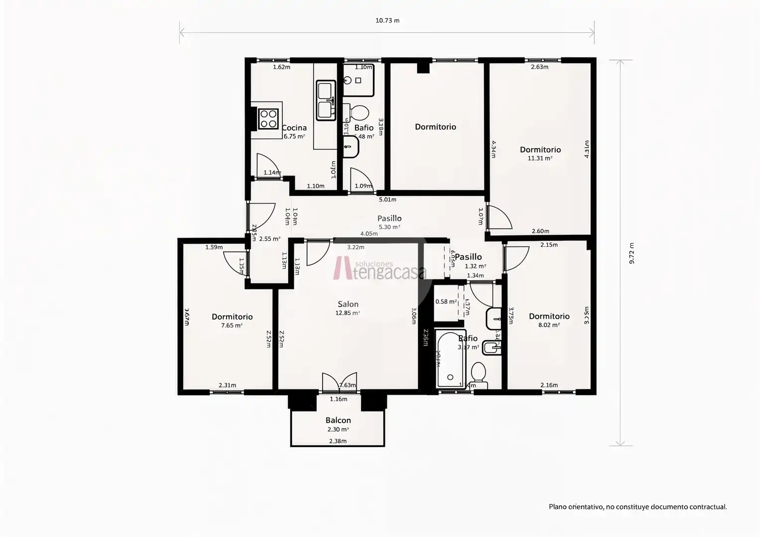 Flat for sale in Madrid  with Air Conditioner, Heating and Terrace