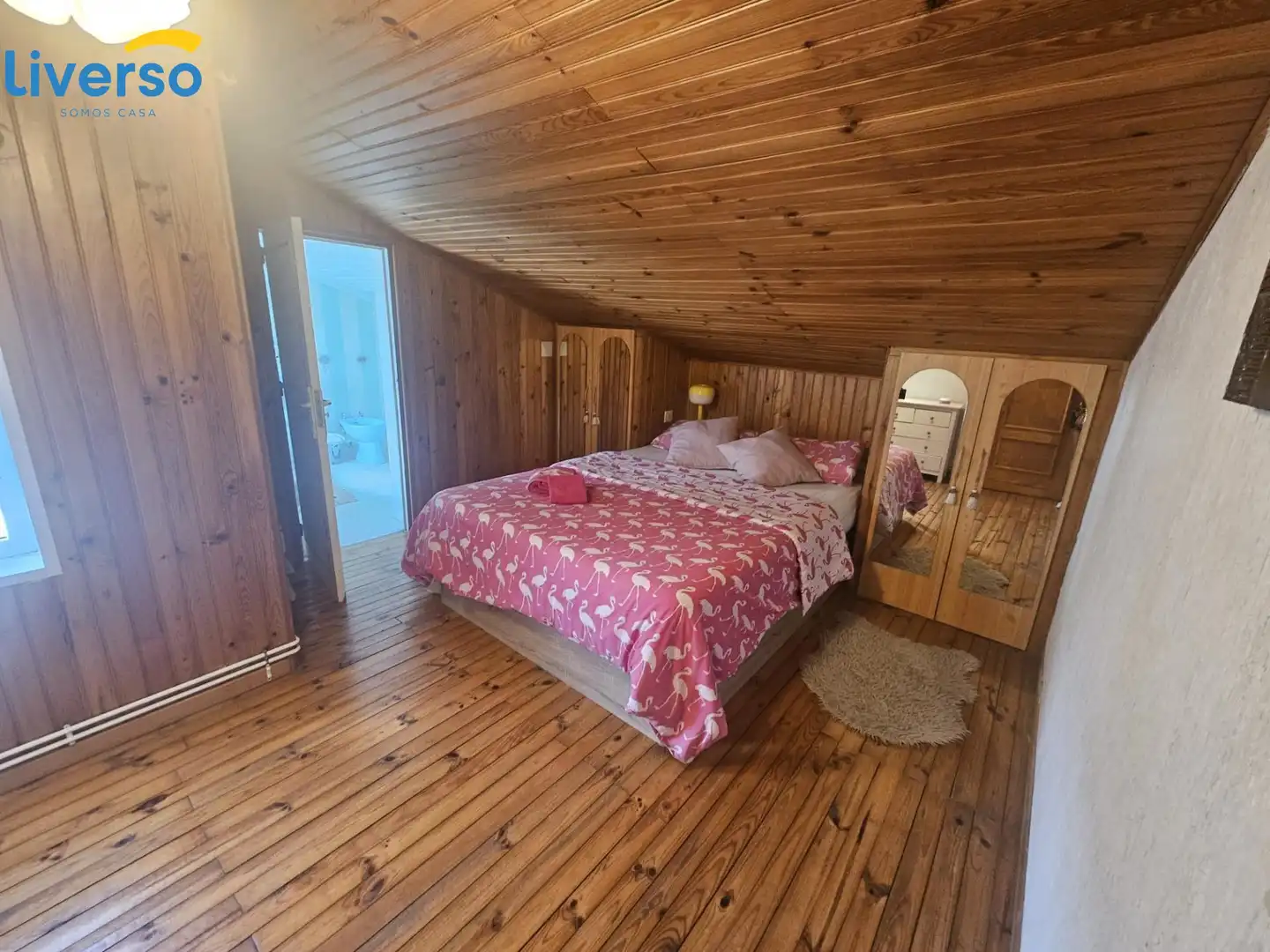 Bedroom of Flat for sale in Burgos  with Heating and Furnished