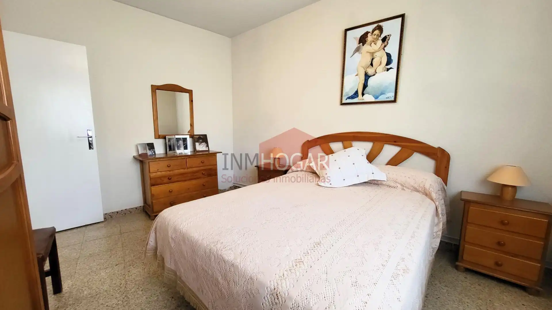 Bedroom of Flat for sale in Navalmoral  with Terrace, Storage room and Furnished