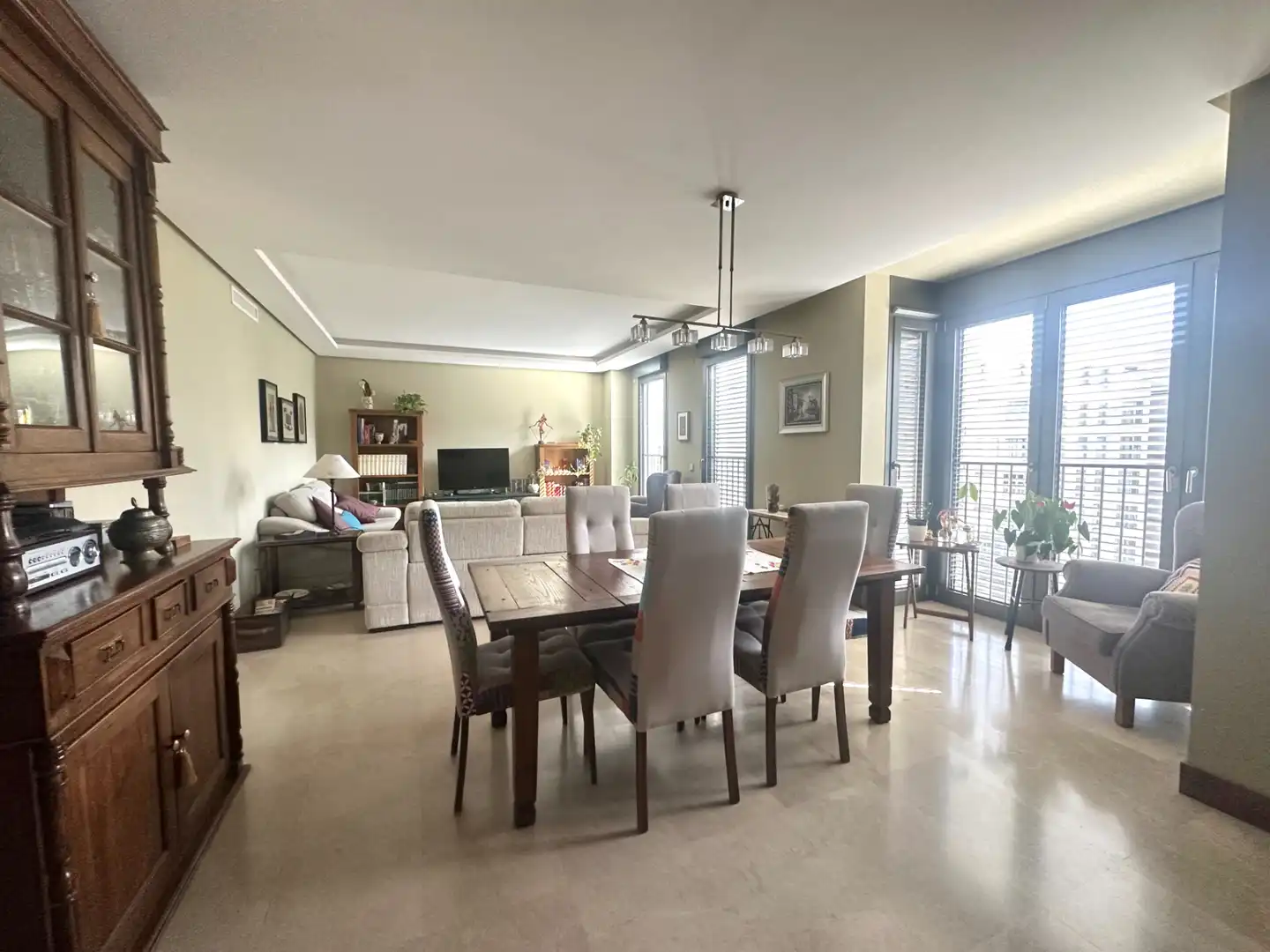 Dining room of Flat for sale in Madrid  with Air Conditioner, Heating and Storage room