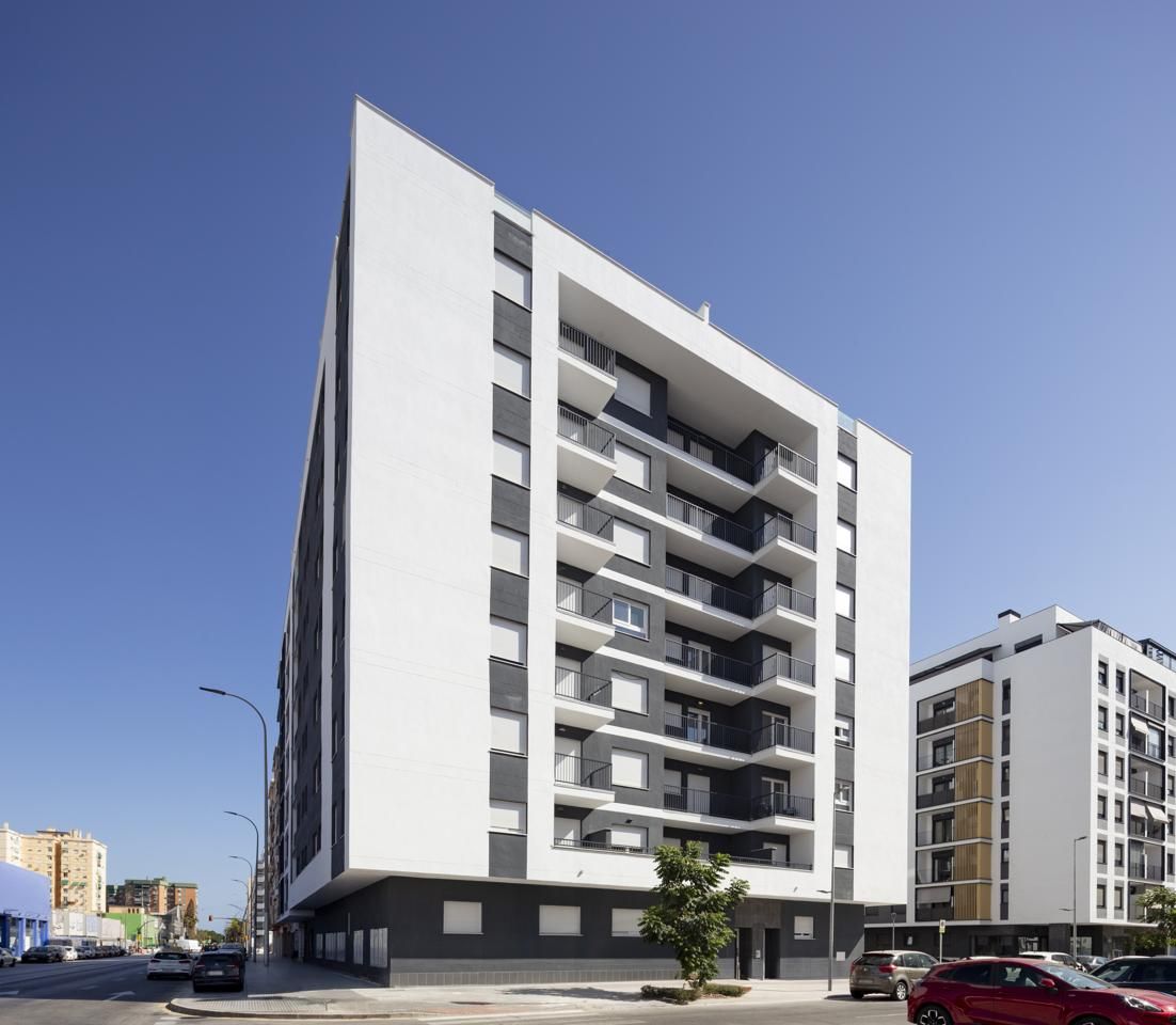 Exterior view of Flat to rent in Málaga Capital  with Air Conditioner and Heating