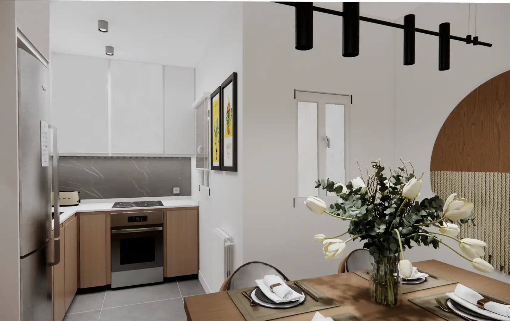 Küche von Wohnung zum Verkauf in  Barcelona Capital