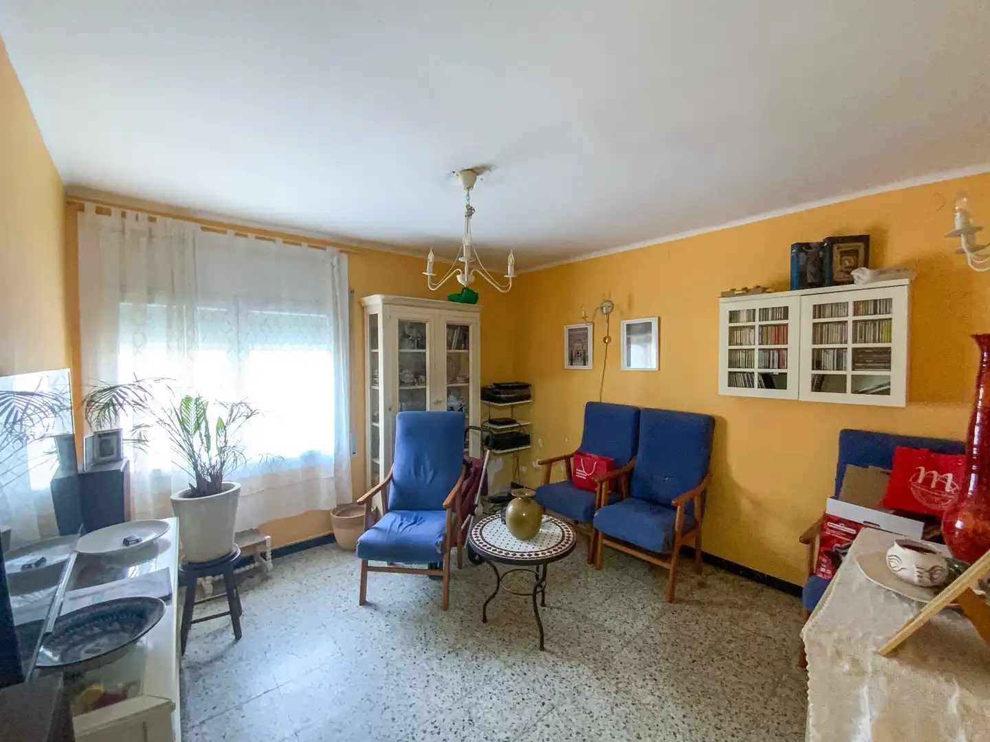 Sala de estar de Casa o chalet en venta en Barcelona
