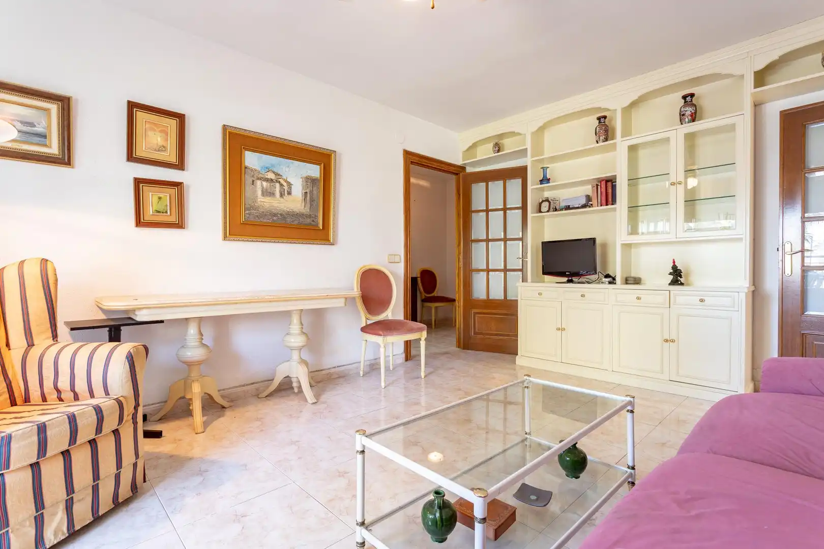 Living room of Flat for sale in Salou  with Air Conditioner, Private garden and Terrace