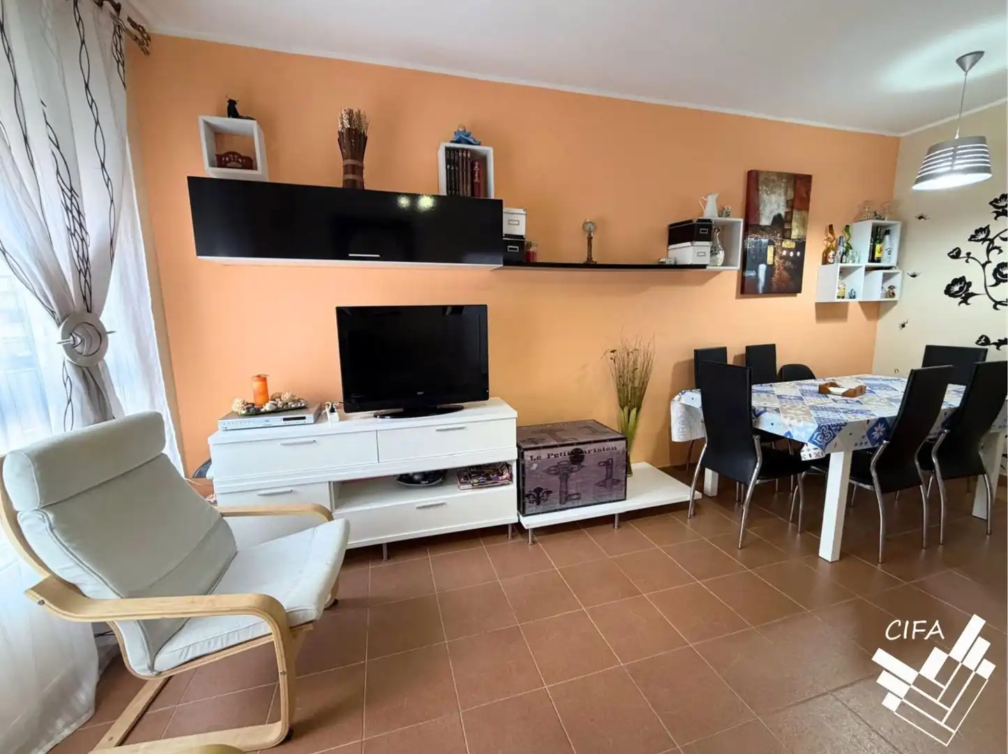 Wohnzimmer von Wohnung zur Miete in Vinaròs mit Terrasse, Möbliert und Gemeinschaftspool