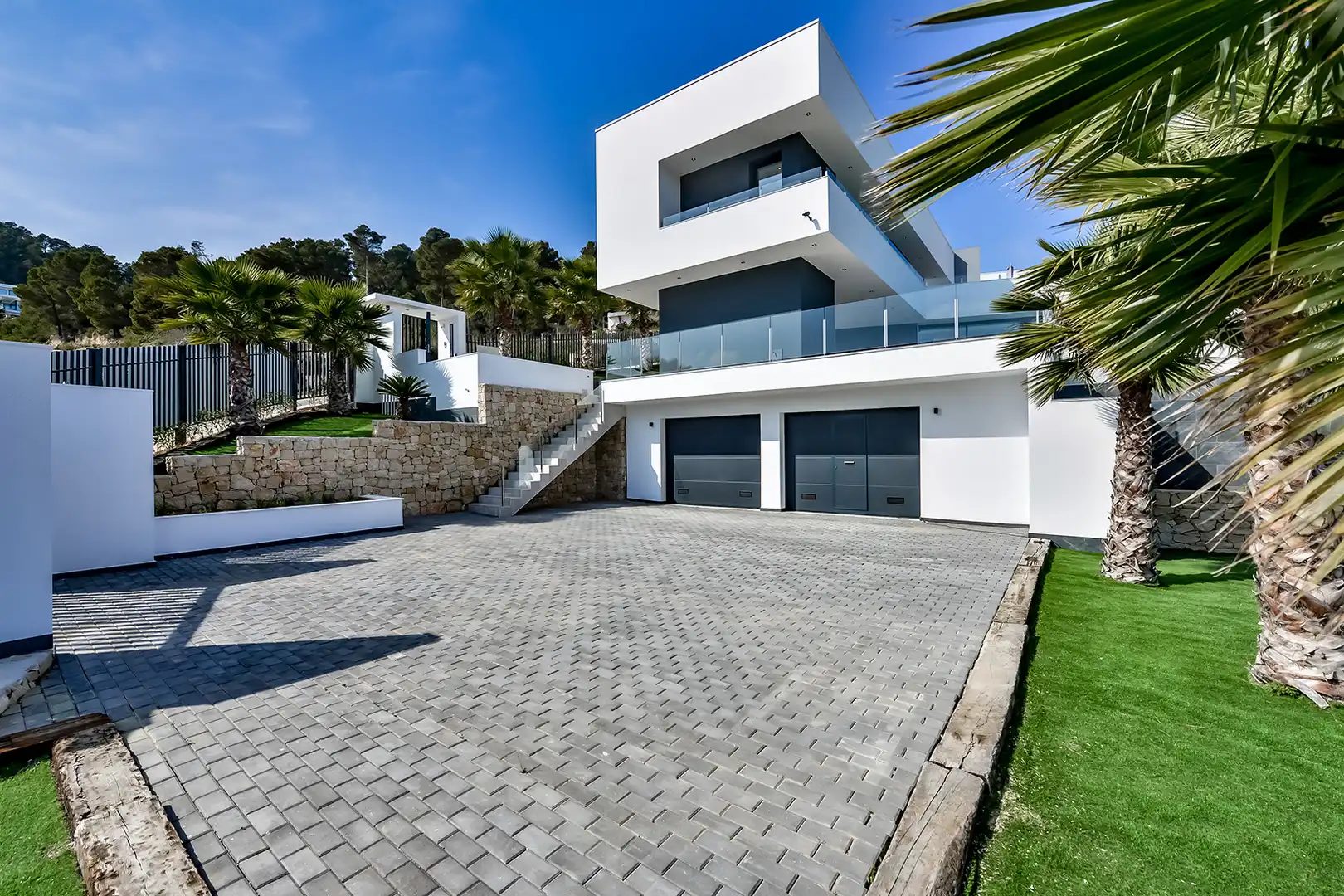 Vista exterior de Casa o xalet en venda en Jávea / Xàbia amb Aire condicionat, Calefacció i Jardí privat