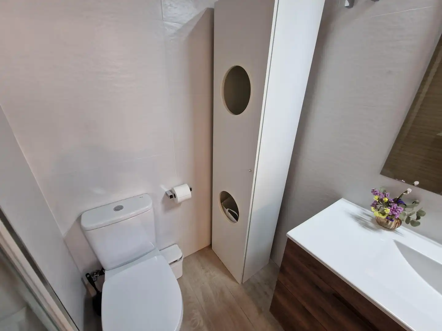 Badezimmer von Erdgeschoss zur Miete in Águilas mit Klimaanlage, Möbliert und Alarm