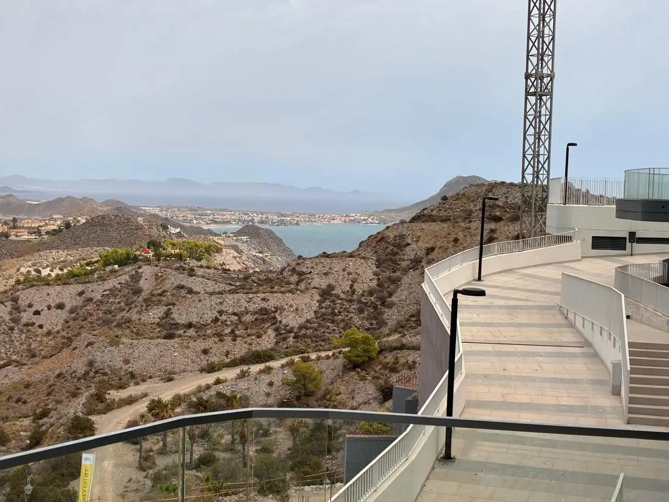 Außenansicht von Wohnungen zum Verkauf in Lorca mit Klimaanlage, Privatgarten und Schwimmbad