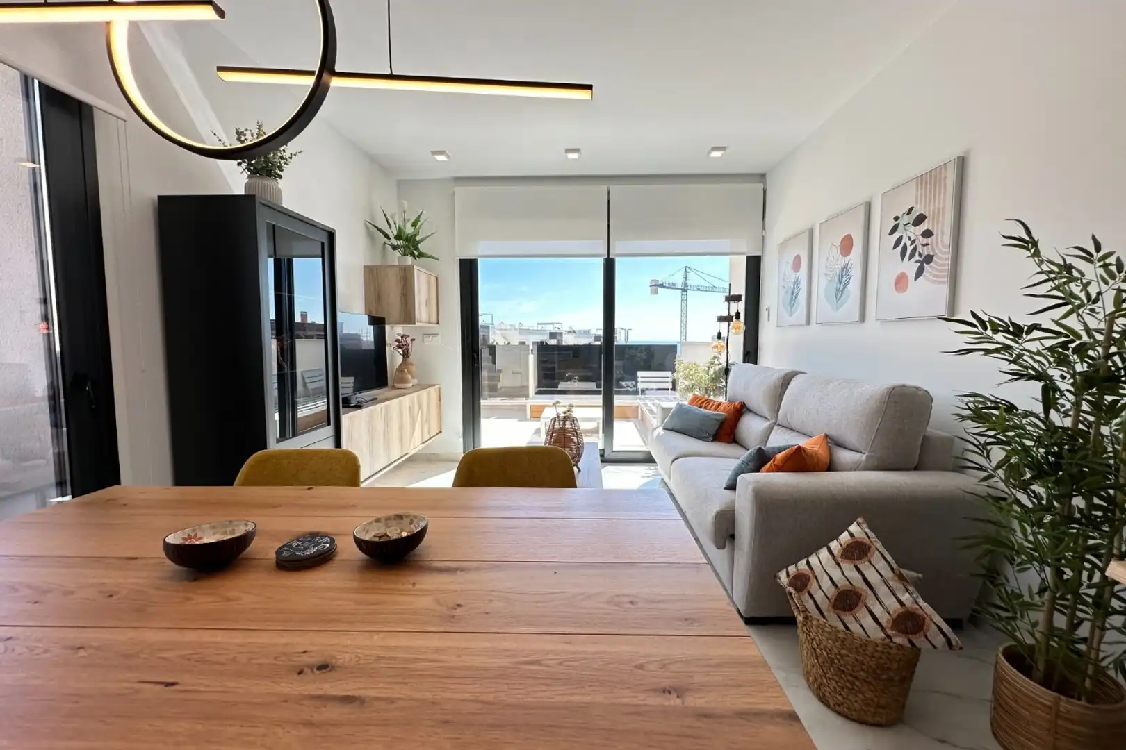 Sala de estar de Casa o chalet en venta en Orihuela con Aire acondicionado, Calefacción y Terraza