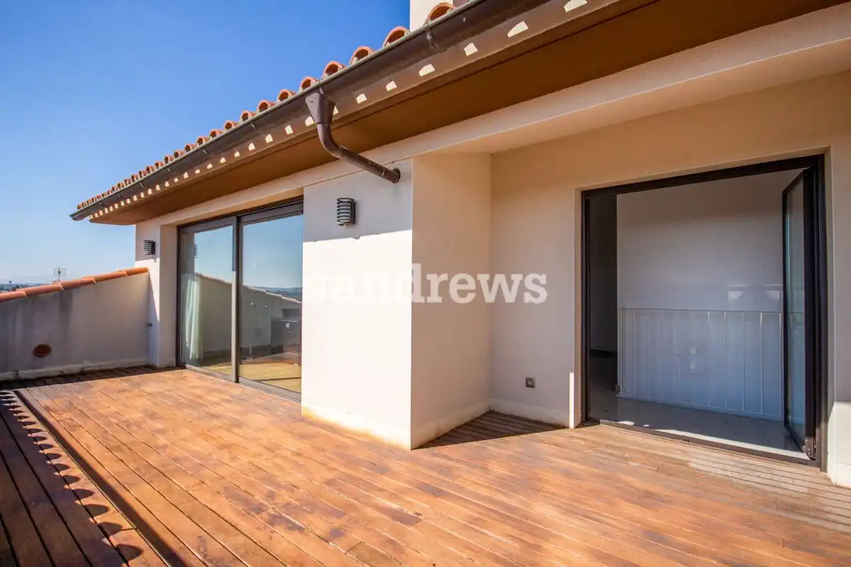 Terraza de Casa adosada en venta en Vilafant con Aire acondicionado, Calefacción y Jardín privado