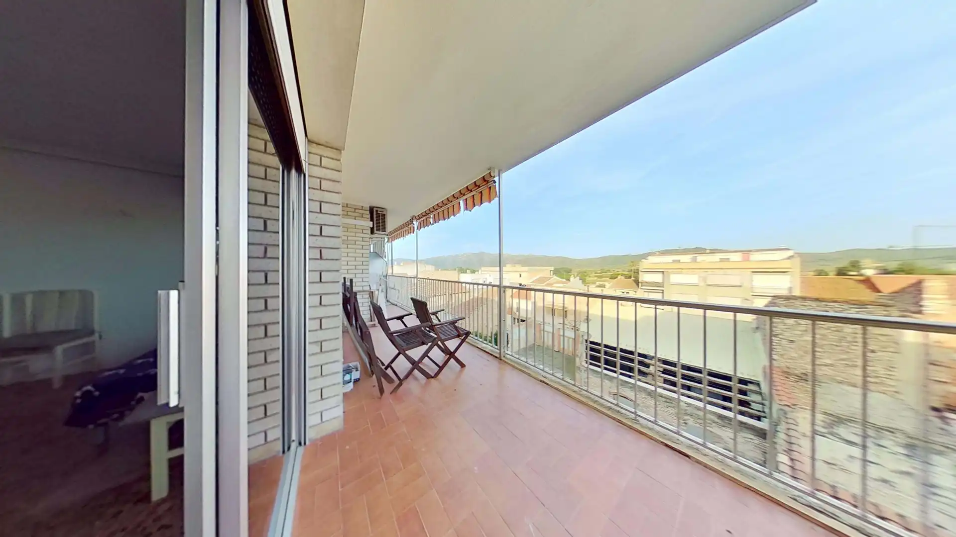 Terrasse von Wohnung zum Verkauf in Ulldecona mit Klimaanlage und Terrasse