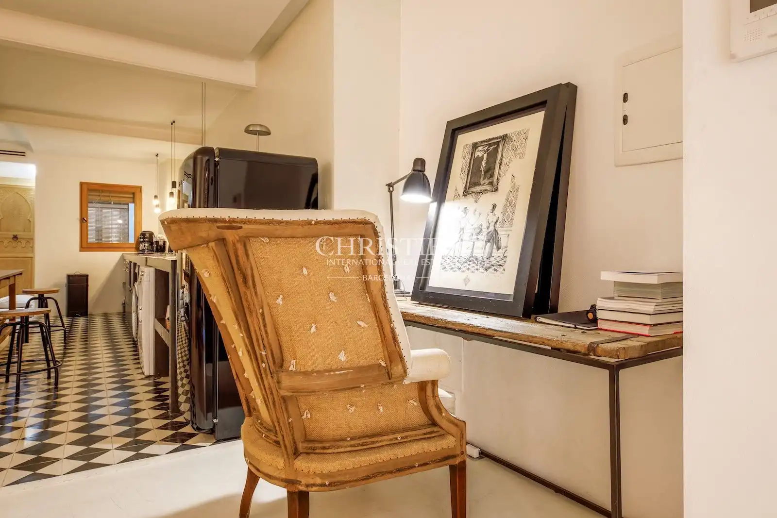 Sala de estar de Piso en venta en Barcelona con Terraza