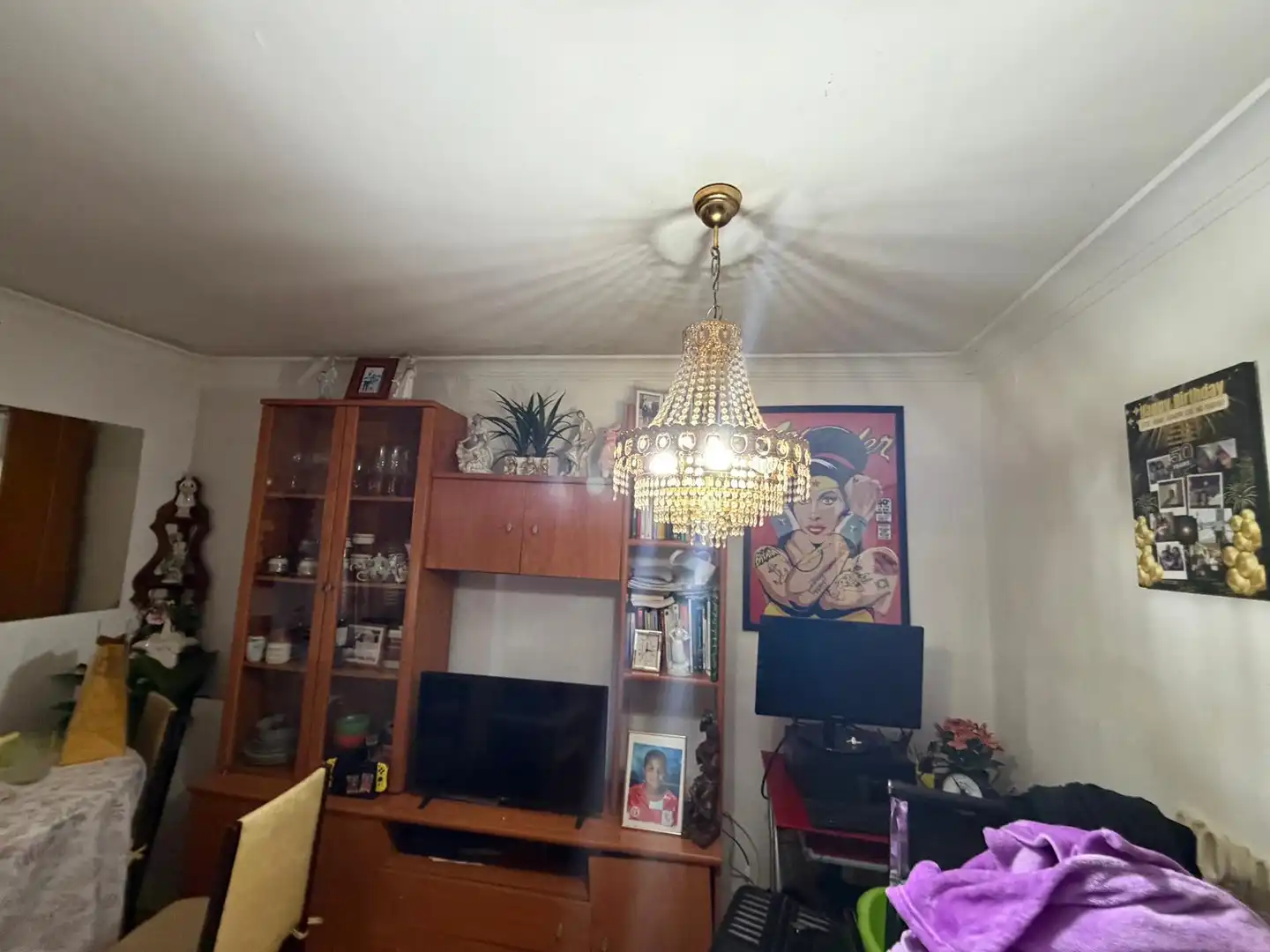 Living room of Flat for sale in Nou Barris