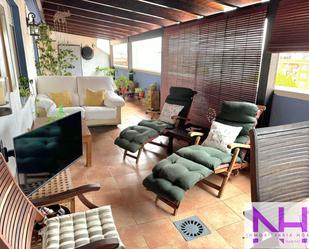 Sala d'estar de Àtic en venda en Burriana / Borriana amb Aire condicionat, Calefacció i Terrassa