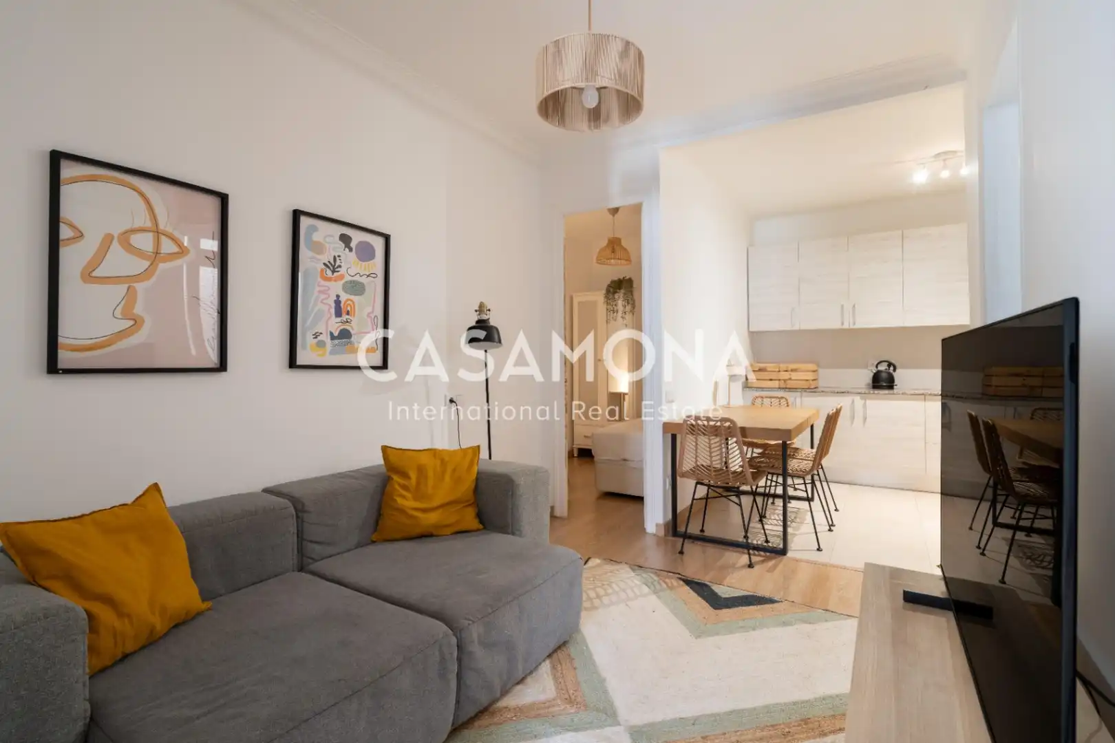 Exterior view of Apartments for rent in Barcelona  with Air Conditioner, Heating and Terrace