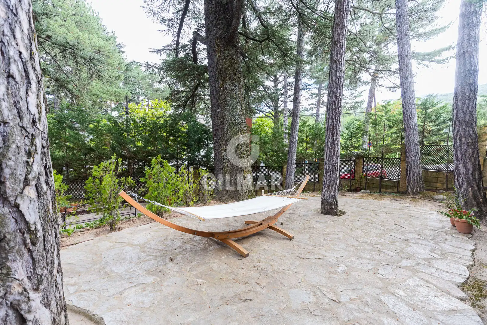 Jardí de Casa o xalet en venda en San Lorenzo de El Escorial amb Calefacció i Jardí privat
