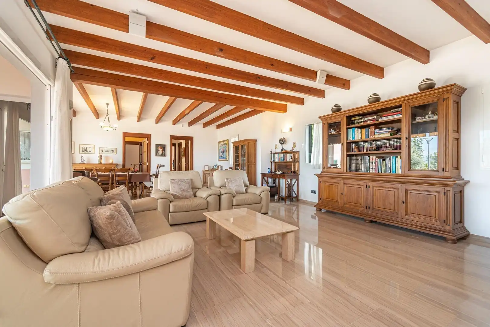 Sala de estar de Casa o chalet en venta en Marratxí con Aire acondicionado, Calefacción y Jardín privado