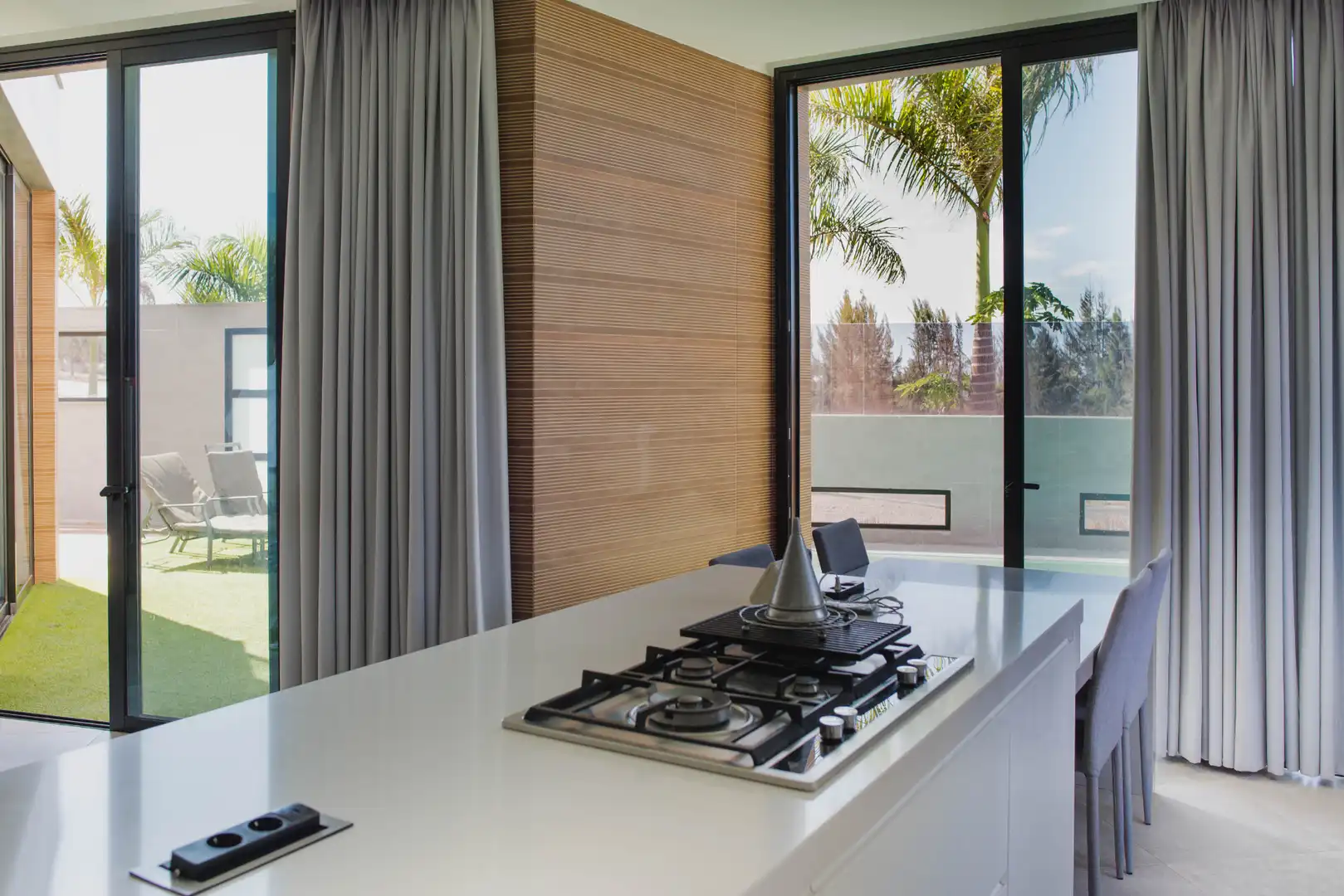 Cocina de Casa o chalet de alquiler en San Bartolomé de Tirajana con Aire acondicionado, Calefacción y Jardín privado