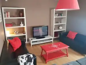 Sala de estar de Casa o chalet de alquiler en Cobisa con Aire acondicionado, Calefacción y Jardín privado