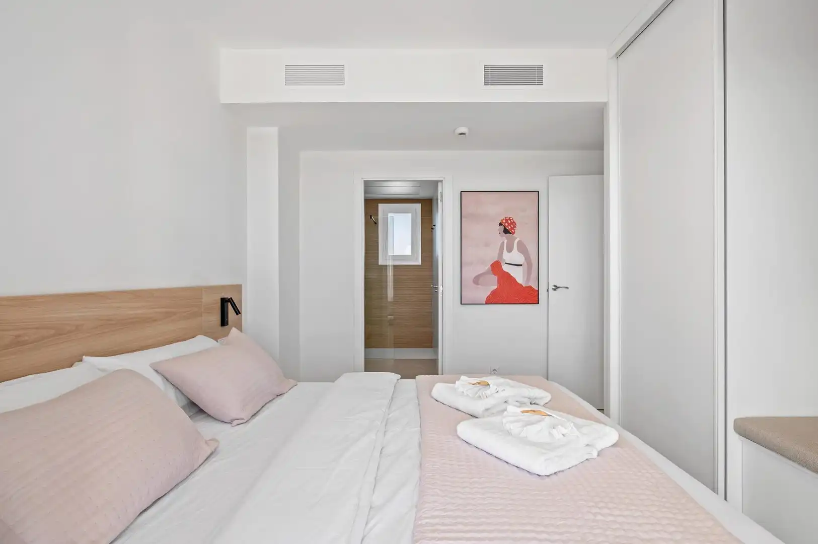 Habitación de Apartamento en venta en Los Alcázares con Aire acondicionado, Calefacción y Terraza