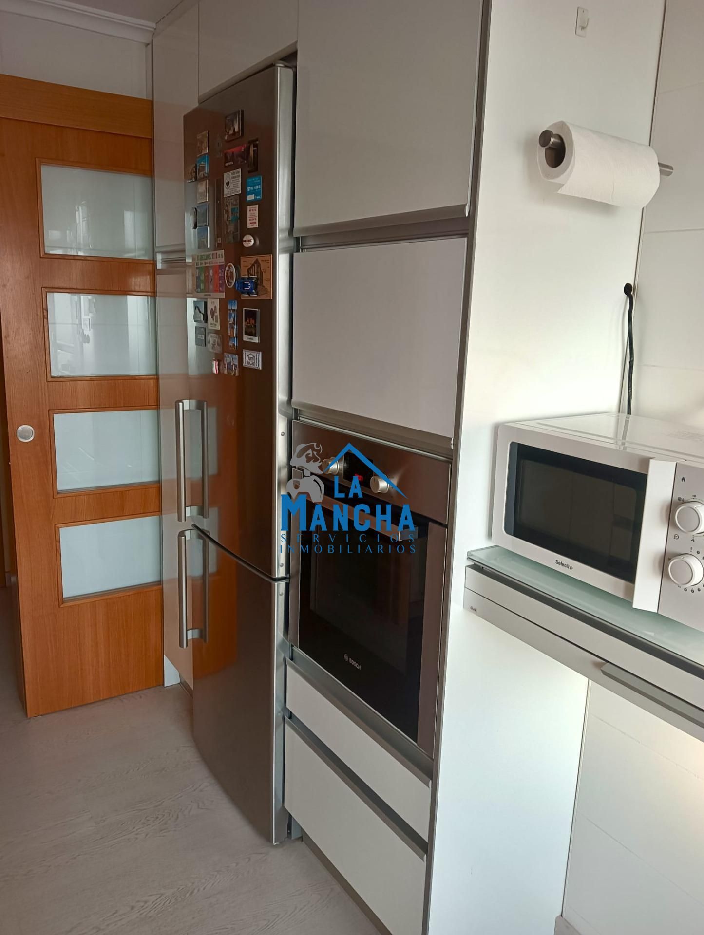 Kitchen of Flat for sale in  Albacete Capital  with Air Conditioner, Heating and Storage room
