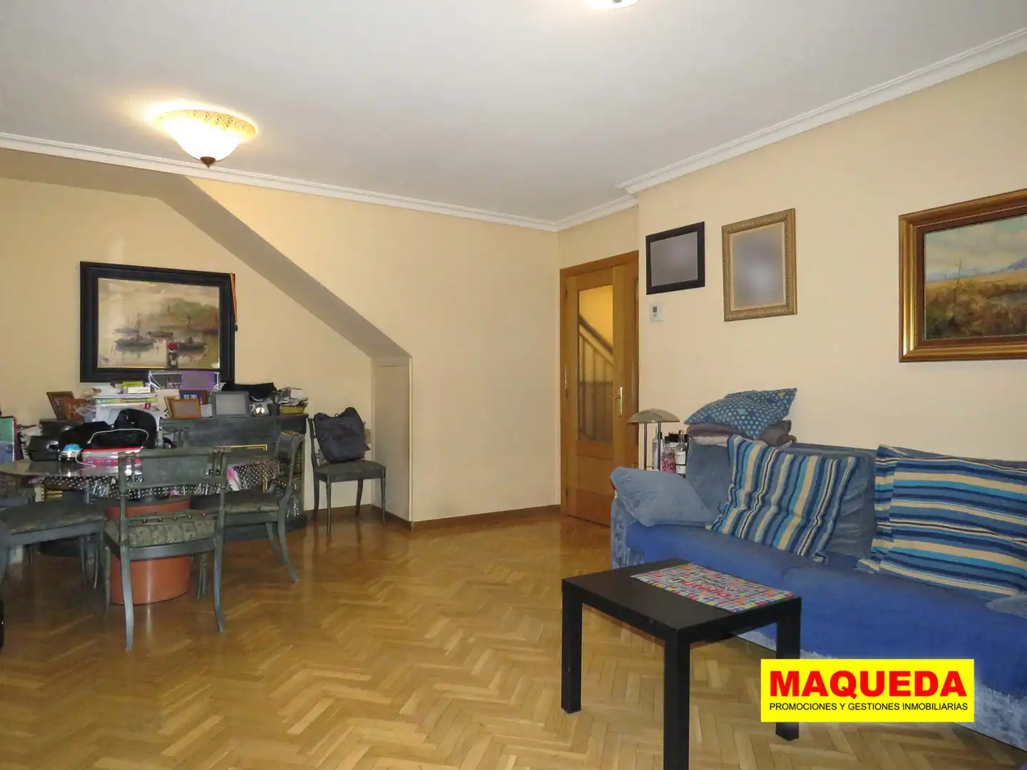 Wohnzimmer von Maisonette zum Verkauf in Alcorcón mit Klimaanlage, Heizung und Parkett