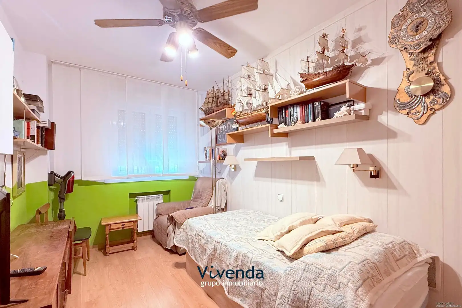 Schlafzimmer von Wohnung zum Verkauf in Arroyomolinos (Madrid) mit Klimaanlage, Heizung und Abstellraum
