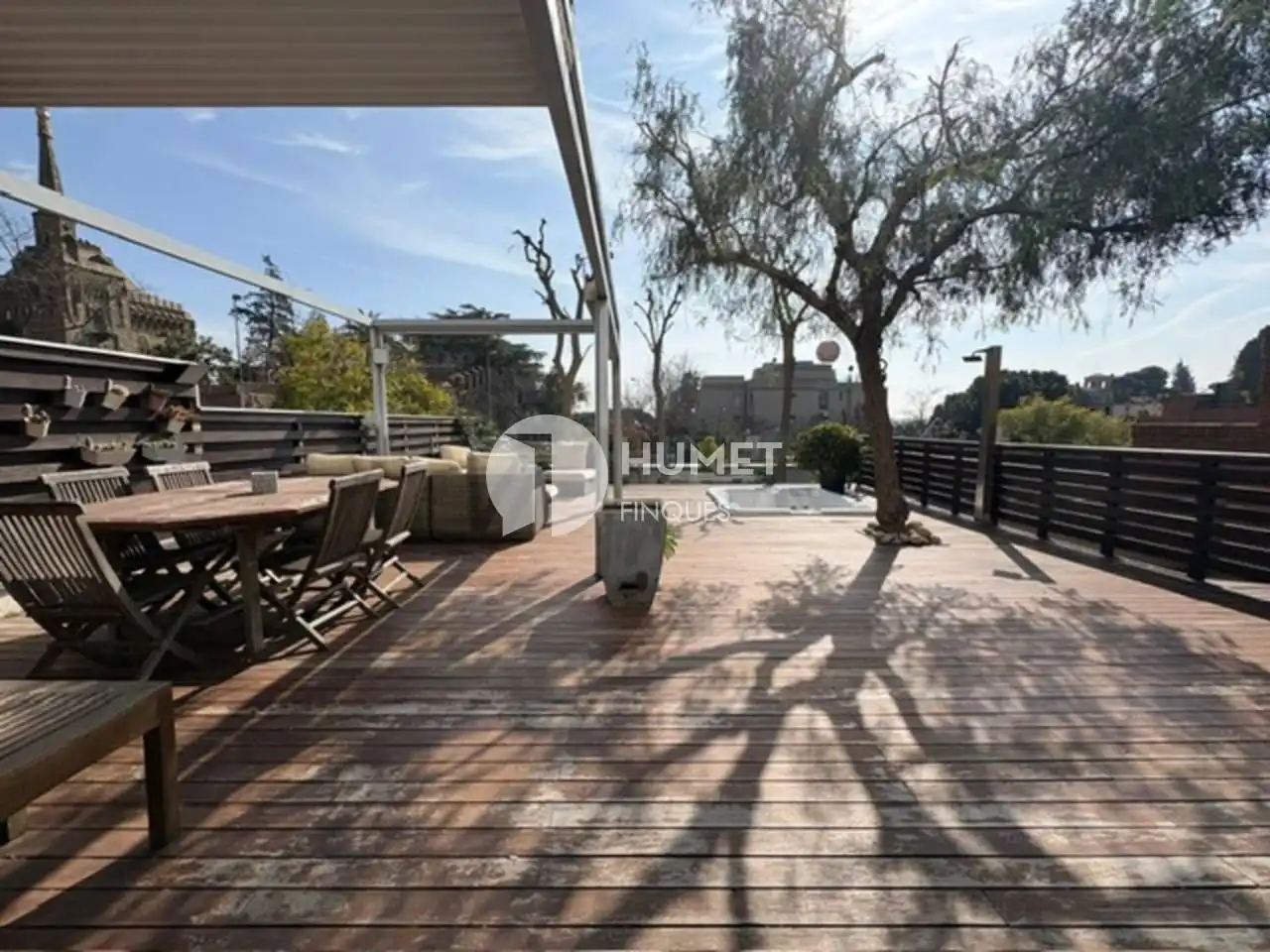 Terraza de Casa o chalet en venta en Barcelona con Aire acondicionado, Calefacción y Jardín privado