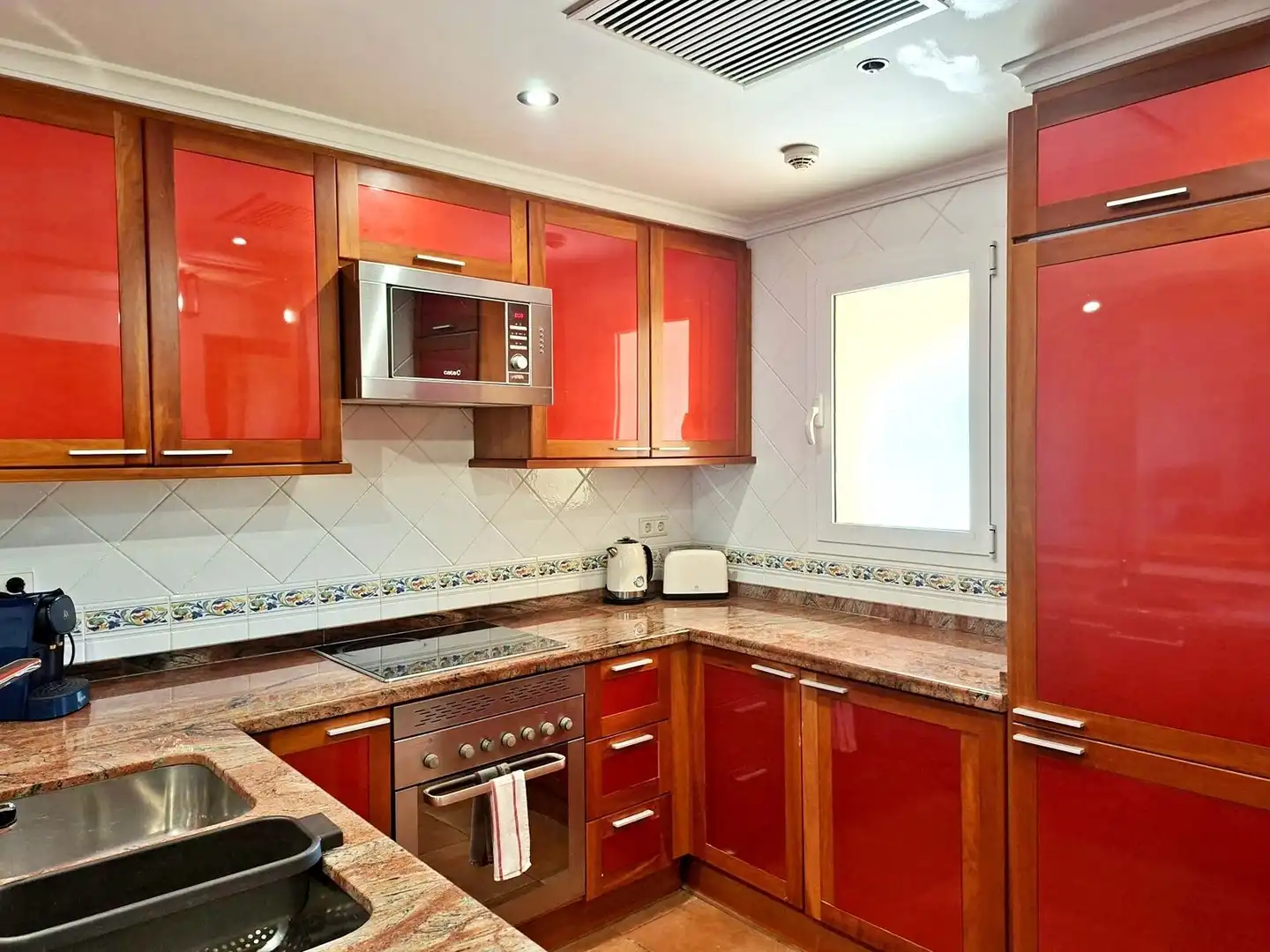 Cocina de Apartamento en venta en Dénia con Aire acondicionado, Calefacción y Terraza