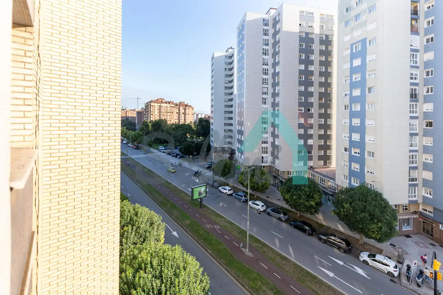 Exterior view of Flat for rent in Gijón   with Heating, Furnished and Internet